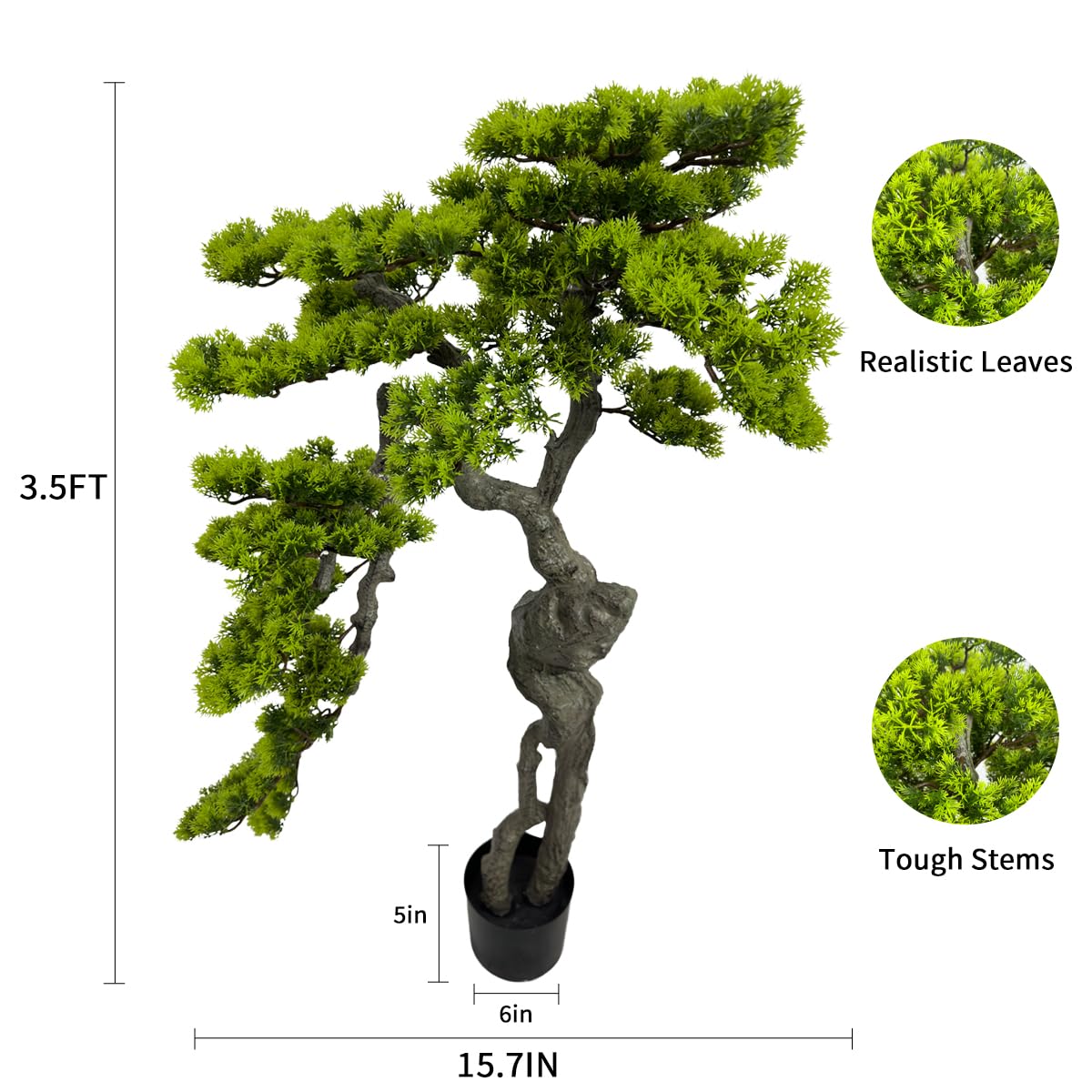 Amazon.com: AfanD 3.5ft（43in） Artificial Bonsai Tree